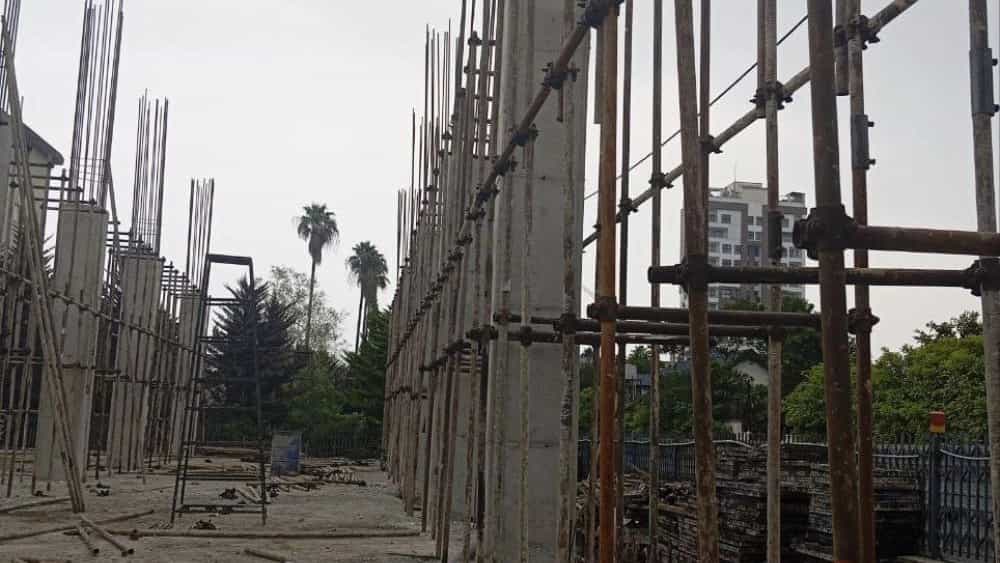 داربست فلزی در گیلان نصب اجرا و اجاره با تیم حرفه ای شمال کشور